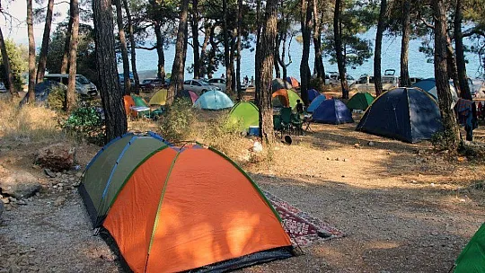 Virüs sonrası çadır turizmine rağbet