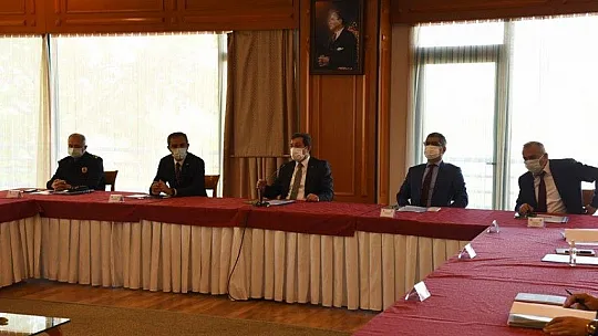 Muğla'da Orman Yangınları ile Mücadele toplantısı yapıldı