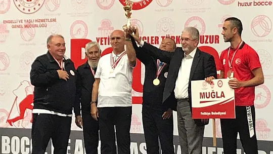 Huzurevi Bocce takımı 3. oldu