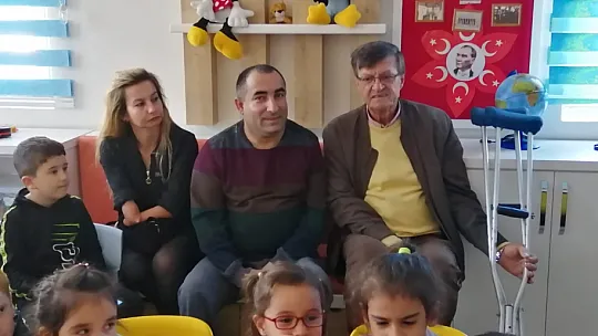 Arslanca, miniklerin sorularını yanıtladı