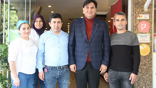 Fethiyespor'a börek ziyafeti