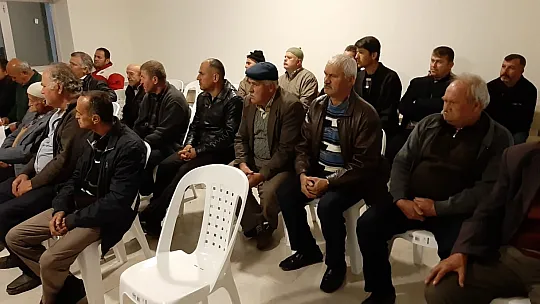 Koruköy Mahallesinde Tarımsal Destekler Anlatıldı