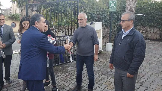 Şahiner'den yılbaşı ziyaretleri 
