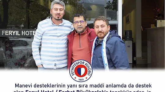 Fethiyespor'a gönül verenler artıyor