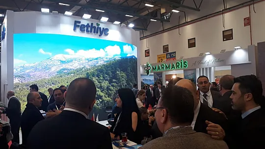 Fuarın İlk Gününde Fethiye Standına Yoğun İlgi