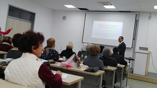 Prof. Dr. Tufan'ın sunumları ilgiyle izlendi