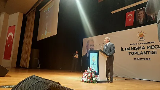 Binali Yıldırım, AK Parti  Muğla il Danışma Toplantısına Katıldı