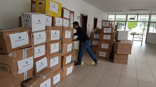 Bu kez Elazığ'a yardım eli uzattılar