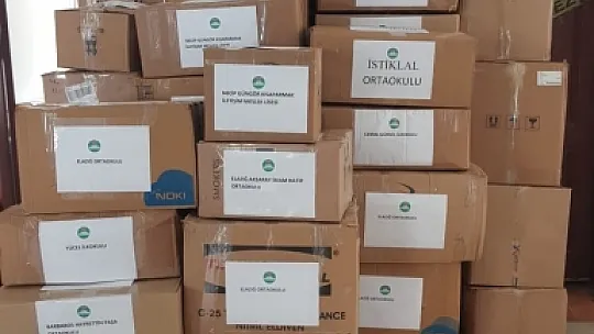 Bu kez Elazığ'a yardım eli uzattılar