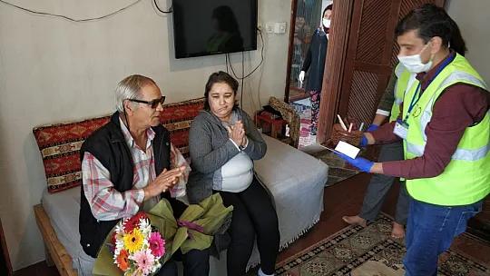 Vefa Destek Grubu görme engelli kadının isteği yerine getirildi