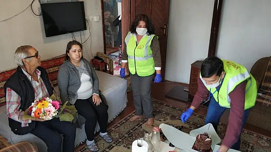 Vefa Destek Grubu görme engelli kadının isteği yerine getirildi