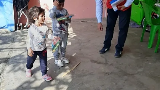 Yardım kolileri ihtiyaç sahiplerine ulaştırılıyor 