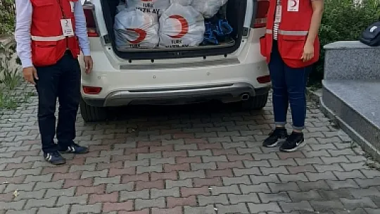 Yardım kolileri ihtiyaç sahiplerine ulaştırılıyor 