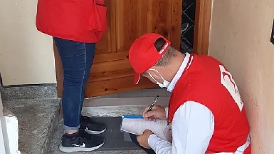 Yardım kolileri ihtiyaç sahiplerine ulaştırılıyor 