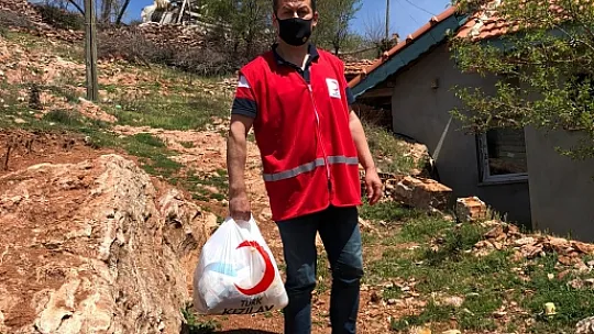 Yardım kolileri ihtiyaç sahiplerine ulaştırılıyor 