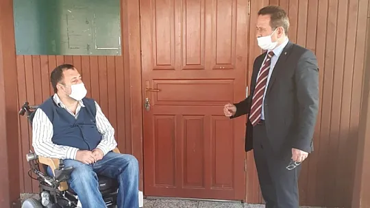 Öztürk, 'Engellilerin sorunlarının takipçisiyiz'