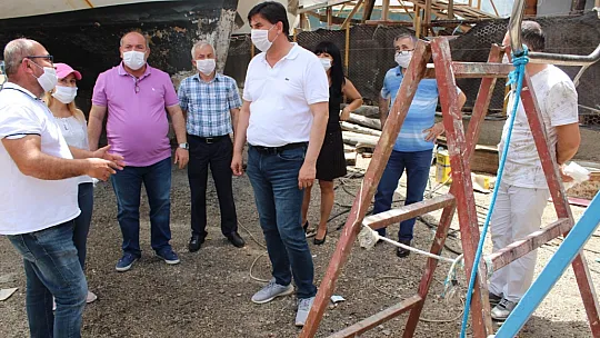 Başkan Karaca geçmiş olsun ziyaretinde bulundu