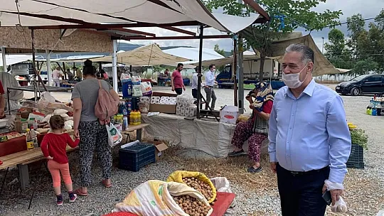 CHP Milletvekili Özcan, 13 İlçeye Yaptığı Covıd-19 Ziyaretlerinden Sonra Mahalle Ziyaretlerine Başladı