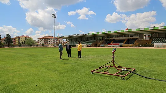 Atatürk Stadı suyuna kavuştu