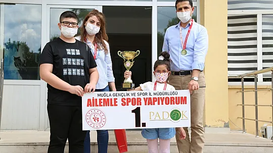 Birinciler ödülünü aldı