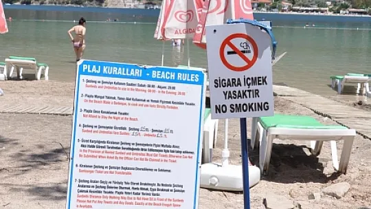 MUÇEV PLAJLARI BÜYÜK İLGİ ÇEKİYOR