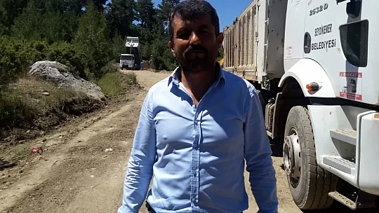 Stabilize yol çalışmaları devam ediyor
