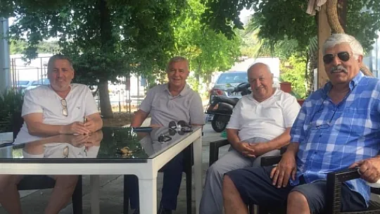Eski başkanlardan Fethiyespor'a ziyaret
