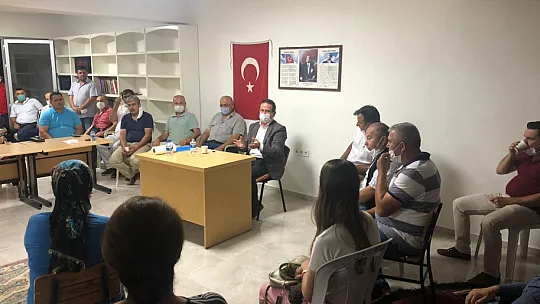 Öztürk, 'Halkımızın sorunlarına çözüm bulmak için geldik'