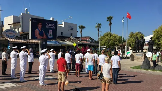 Denizcilik ve Kabotaj Bayramı Göcek'te de kutlandı
