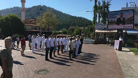 Denizcilik ve Kabotaj Bayramı Göcek'te de kutlandı