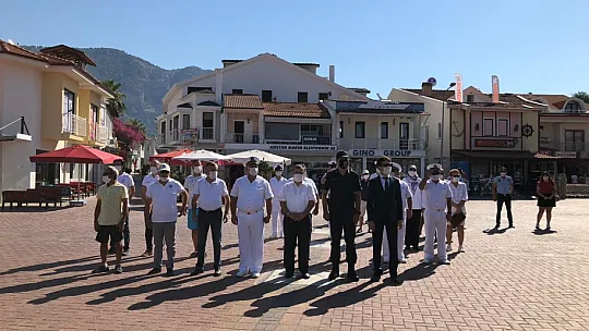 Denizcilik ve Kabotaj Bayramı Göcek'te de kutlandı