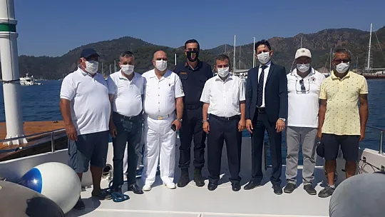Denizcilik ve Kabotaj Bayramı Göcek'te de kutlandı