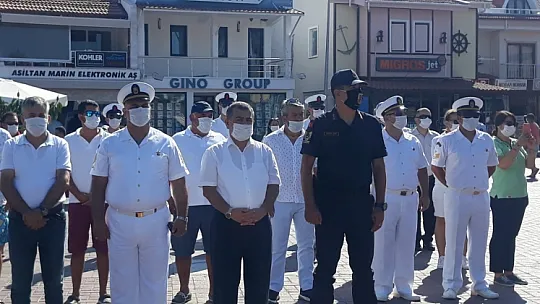 Denizcilik ve Kabotaj Bayramı Göcek'te de kutlandı