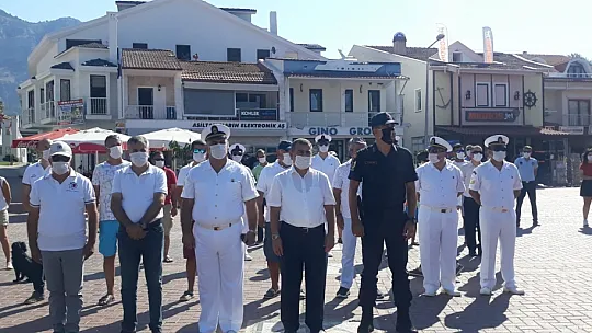 Denizcilik ve Kabotaj Bayramı Göcek'te de kutlandı