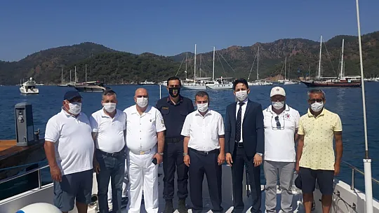Denizcilik ve Kabotaj Bayramı Göcek'te de kutlandı