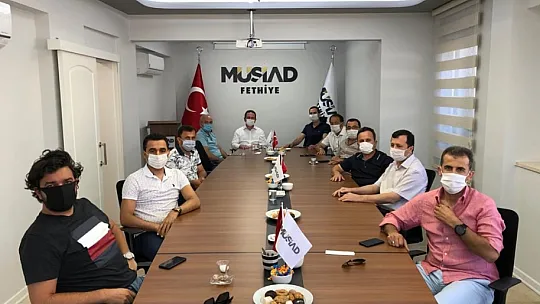 Başkan Öztürk iş adamları ile ekonomik gelişmeleri görüştü