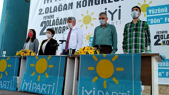 İYİ parti Fethiye ilçe başkanlığı 2. Olağan kongresi başladı