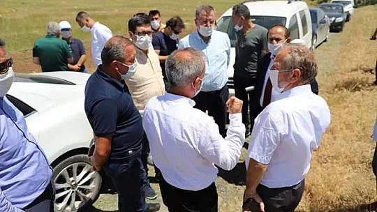 Tarımsal İhtisas Sanayi İçin Bölgede İncelemeler Yapıldı
