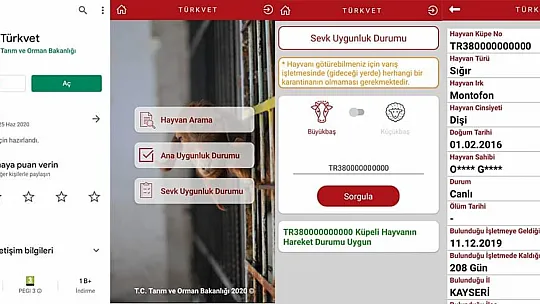 HAYVAN SAĞLIĞI VE REFAHINDA MOBİL UYGULAMAYLA GÜVENİLİR KURBAN