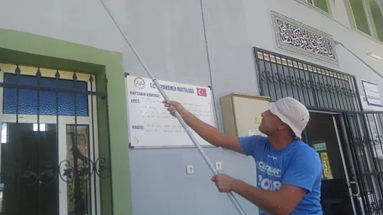 ÇOBANLAR MERKEZ CAMİ YENİLENDİ