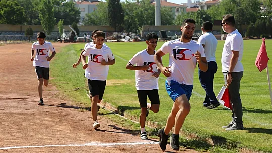 15 Temmuz Şehitleri anısına spor etkinlikleri yapıldı