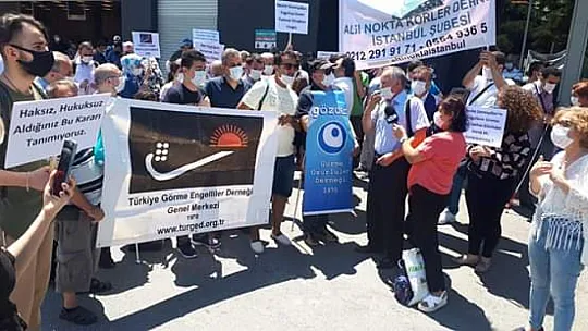 'Hukuka aykırı olarak askıya alınmıştır'