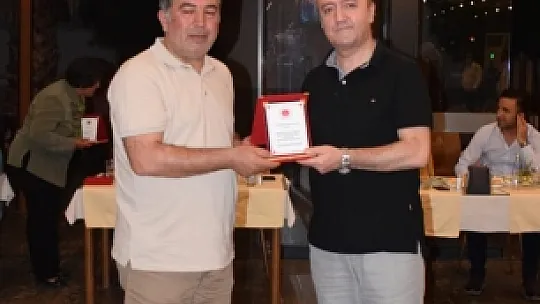 BAŞSAVCI EKER'DEN, HAKİM VE SAVCILARA TEŞEKKÜR PLAKETİ