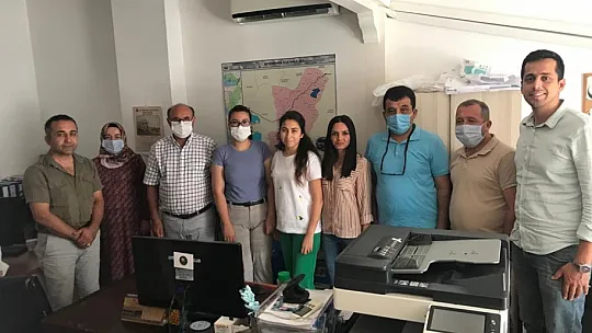 BAŞKAN OTGÖZ'DEN BELEDİYE ÇALIŞANLARINA BAYRAM ZİYARETİ
