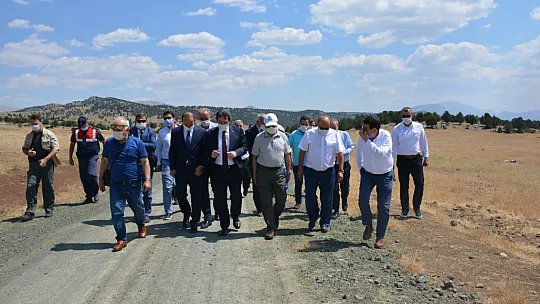 ÖZKALDI, OSB PROJESİ İÇİN SEYDİKEMER'DEYDİ