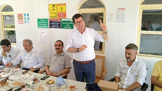 ÖZKALDI, OSB PROJESİ İÇİN SEYDİKEMER'DEYDİ