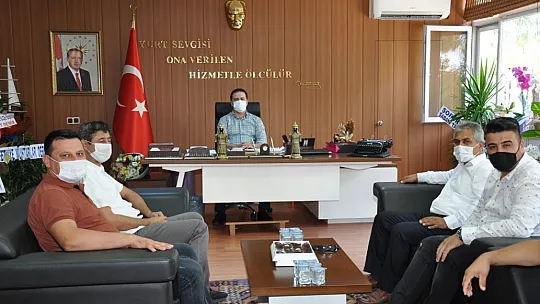 Başkan Hıra ve yönetiminden hayırlı olsun ziyareti