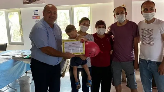 İlçe Başkanı Demir, sözlerini yerine getirmeyi sürdürüyor