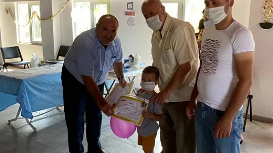 İlçe Başkanı Demir, sözlerini yerine getirmeyi sürdürüyor