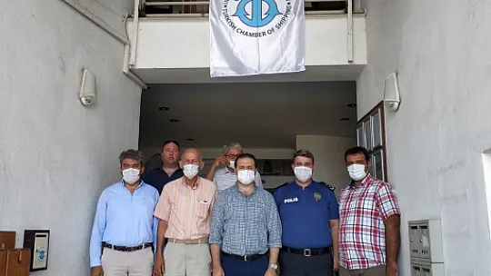 KAYMAKAM FIRAT, DTO'YU ZİYARET ETTİ